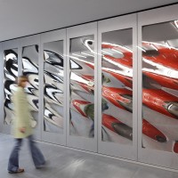 Von Künstlern gestaltete Foyers im Dominium – Zentrale der Generali-Versicherung in Köln